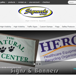 ND Signworks – WordPress E Commerce Site
