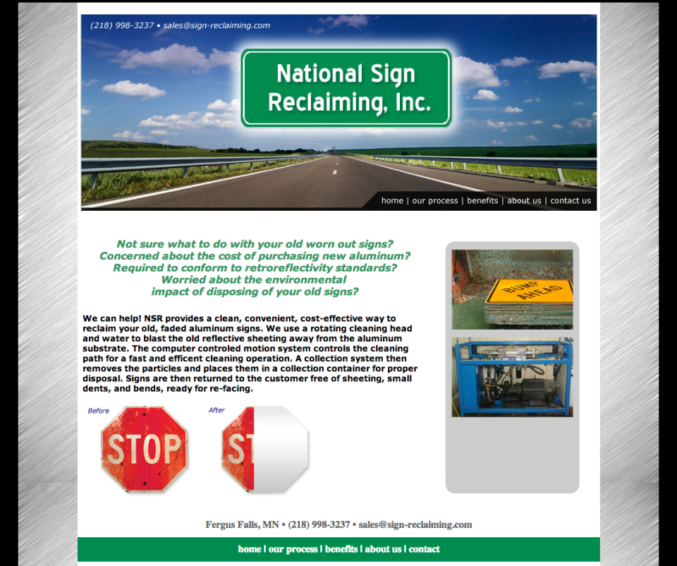 National Sign Reclaim – EtoFork Site