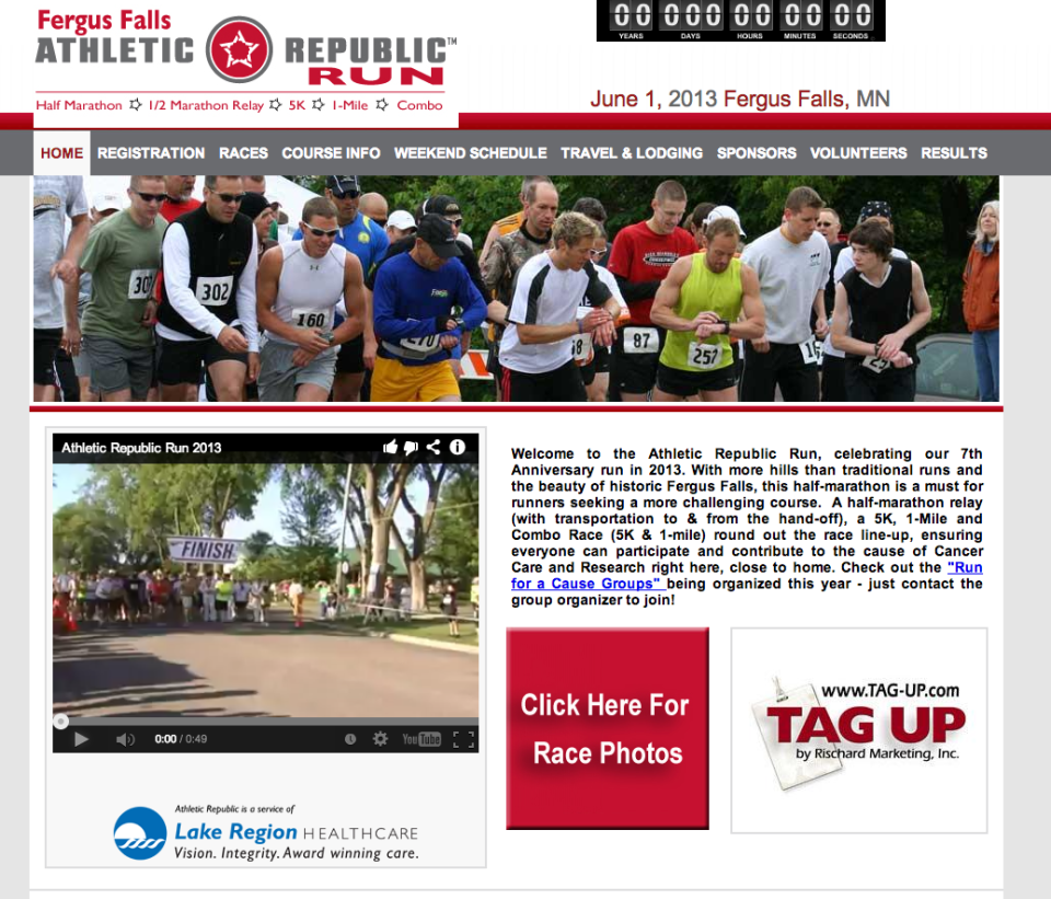 Athletic Republic Run – Etomite Site