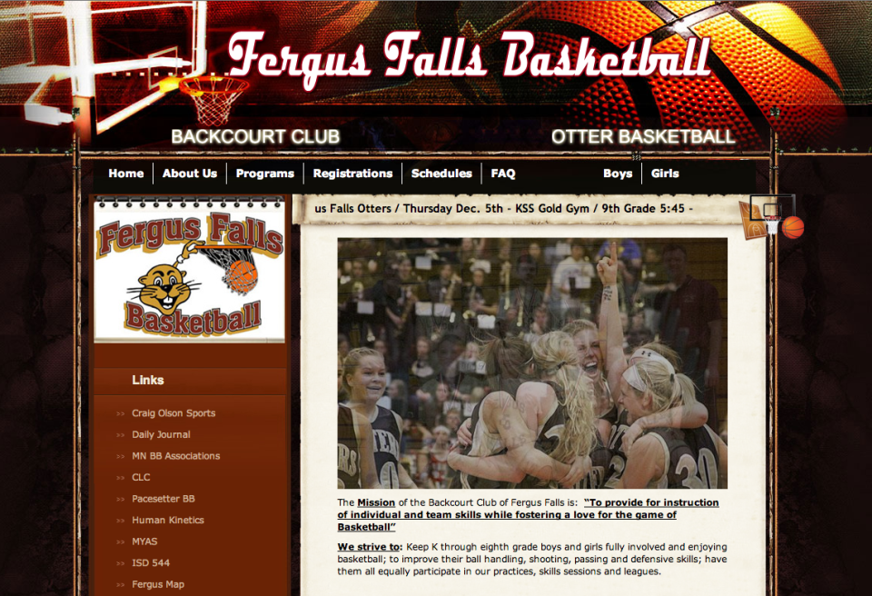 Fergus Falls Basketball — Etomite Site