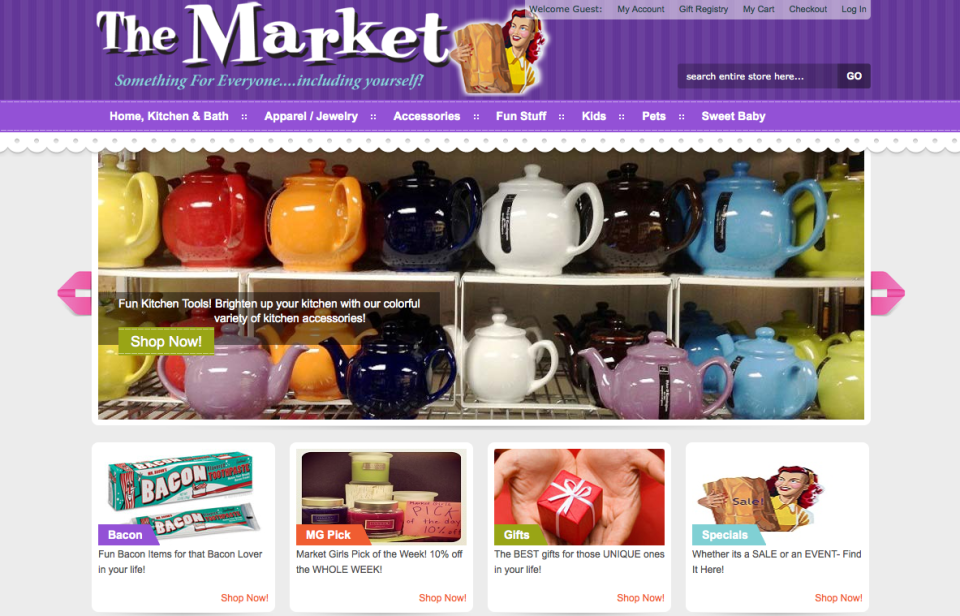 The Market Magento Site