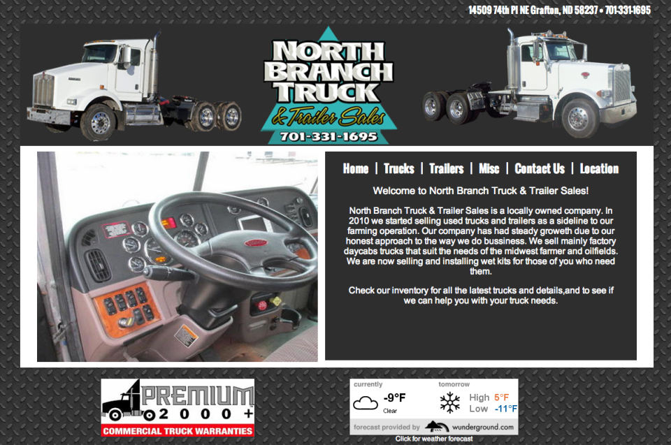 Northbranch Trucking – EtoFork Site
