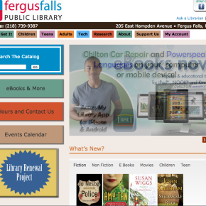 Fergus Falls Public Library – Etomite Site