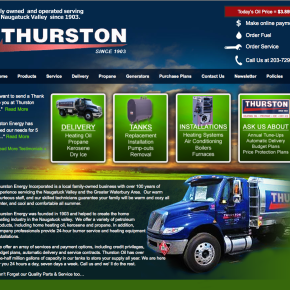 Thurston Oil – WordPress Site
